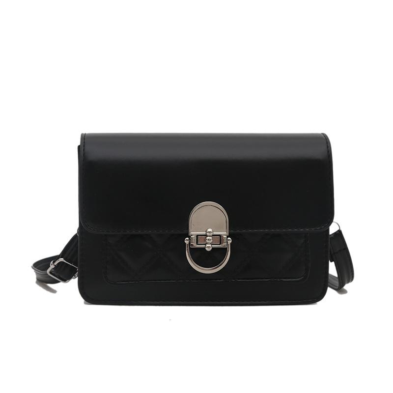 Stylish And Minimalist Square Bag For Women In Classic Black White And Brown Colors