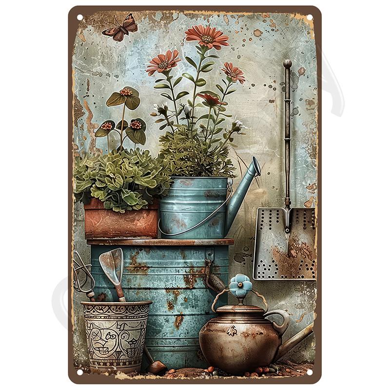 Vintage Bar Garage Metallschilder Retro Blechschilder Wandkunst Schlafzimmer Wohnzimmer Dekorationen Gemütliches Schild für Heimdekoartikel Poste