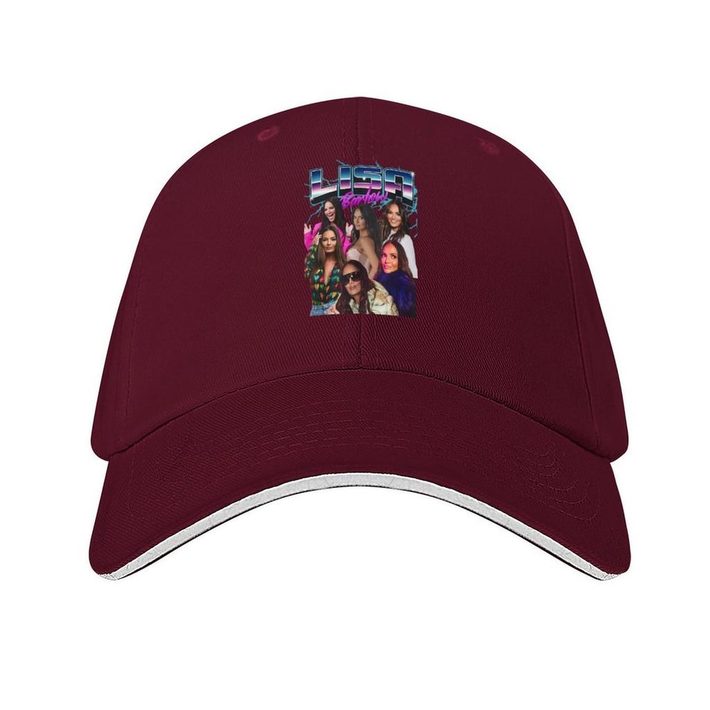 Lisa Barlow Vintage 90s RHOSLC Baseball Cap Anime Hat Thermal Visor Fishing cap Sunscreen Women's Beach Men's