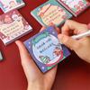 Office Supplies Santa Self-Adhesive Christmas Memo Pads Message Notes Writing Paper Sticky Notes