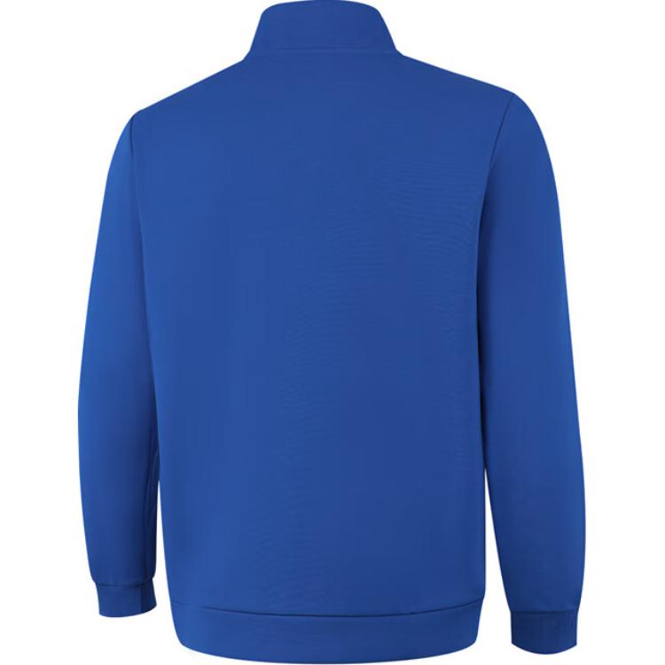 Li Ning Moda Fitness Stójka Rozpinany Kardigan Sportowa Bluza z Długim Rękawem Męska Bluza Jasnoniebieska AWDUA75-4