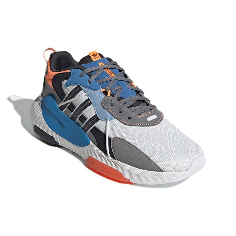 Adidas Originals Hi-Tail Round Toe Comfortable Non-Slip Low-Top Casual Shoes Men Sneakers White Blue Gray GY3535