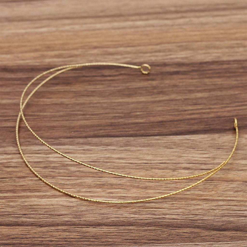 Plain Blank Hard Metal Headbands Skinny Base Headband Slim Simple Wire Hair Bands Clasps Crown Tiaras Frame DIY Crafts