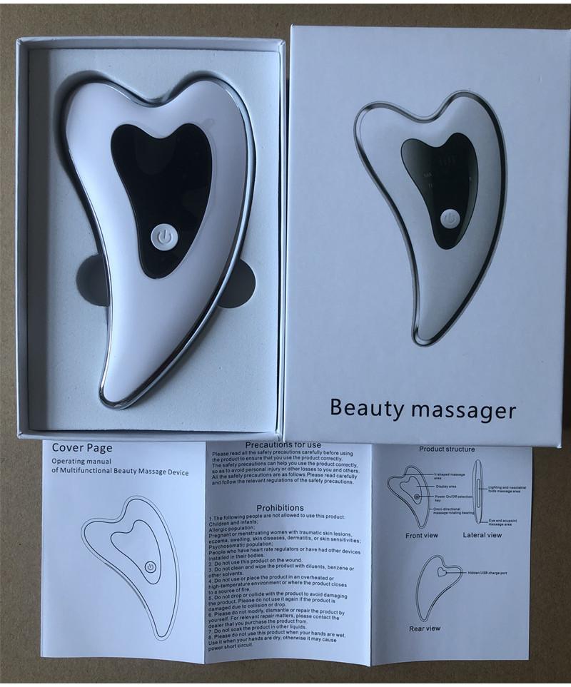 Guasha Massager Electric Gua Sha Board Face Massager Facial Scraping Scraper