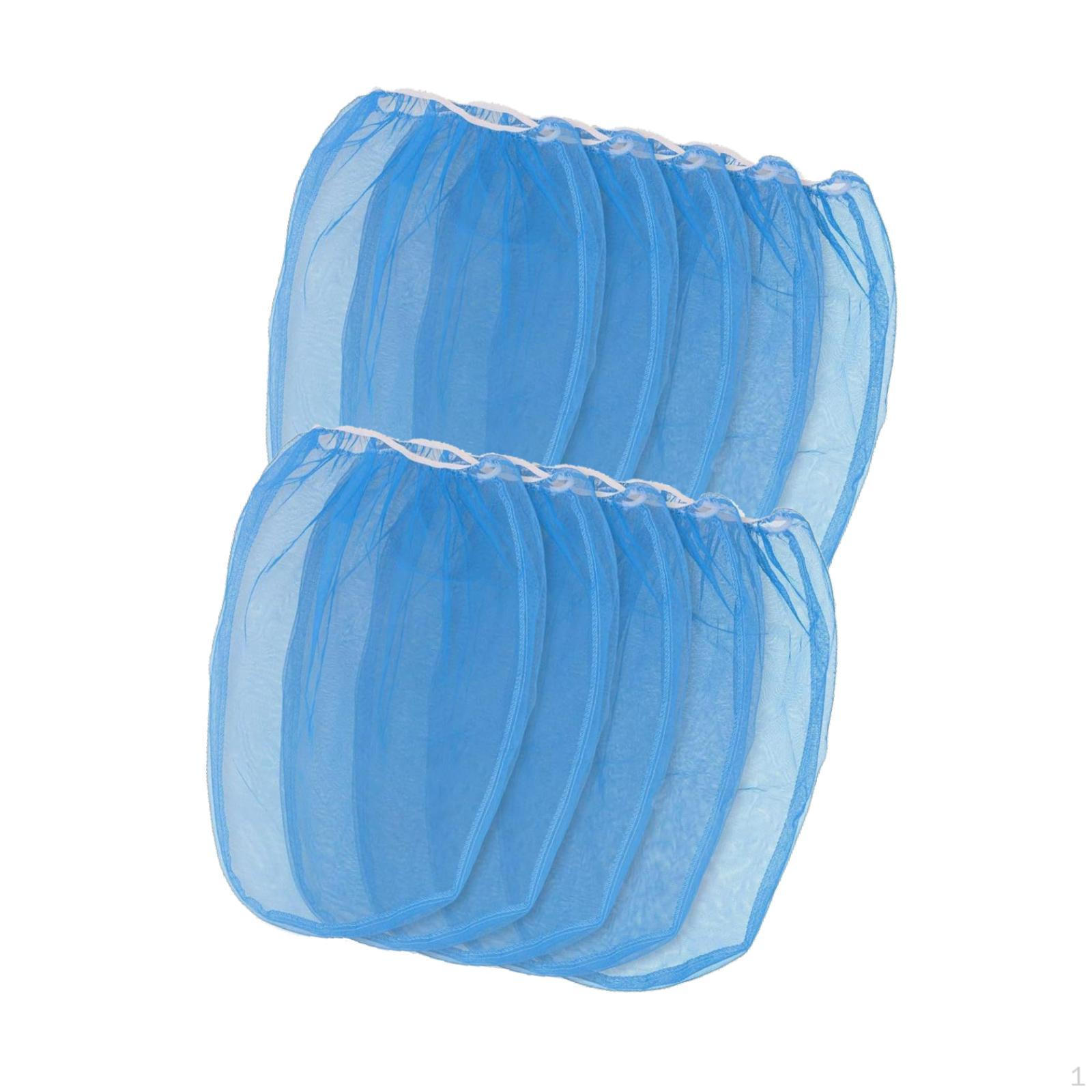 

10 шт. мешков-фильтров для краски с эластичным отверстием, практичные, легко моются, легкие, сделай сам, для покраски Blue 2X Gallon