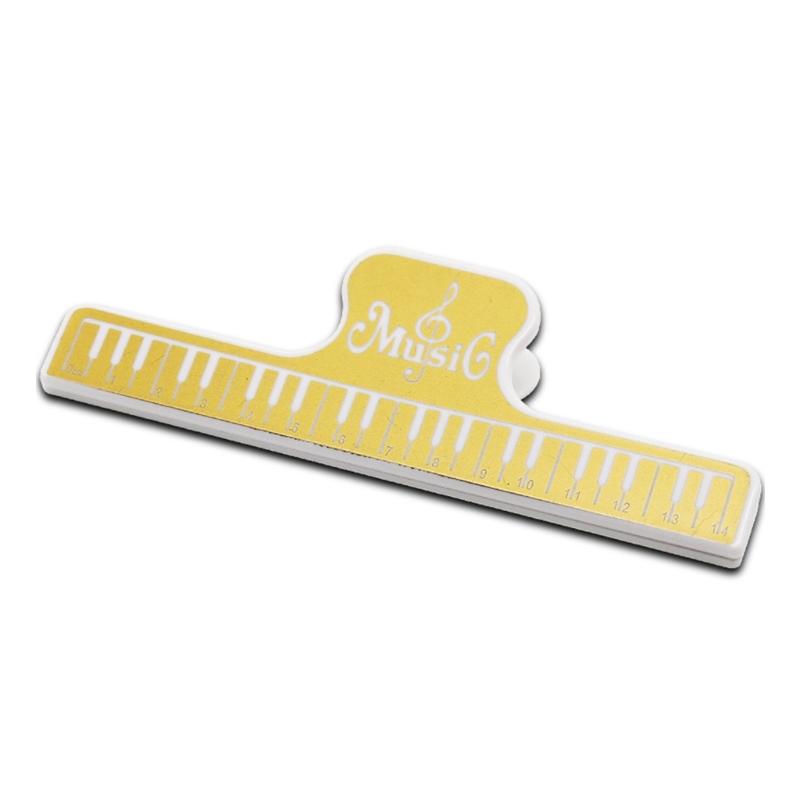 Music Score Fixed Clips Sheet Holder Replacement Plastic Piano Sheet Music Clip Piano Key Pattern Piano Sheet Music Clip