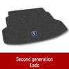 Alfombrilla de maletero de ante para coche Changan CS35/55/75/Plus/EADO - Accesorio para maletero