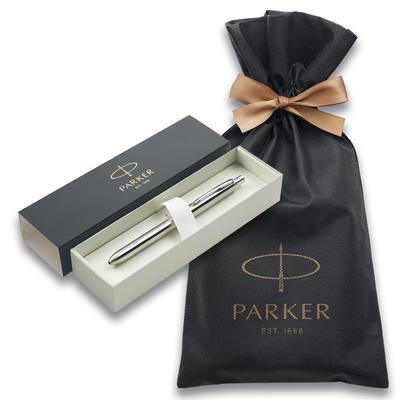 Bolígrafo multifunción Parker Sonnet original de acero inoxidable CT 3 en 1, 2 colores y estuche para portaminas con logotipo de la marca.