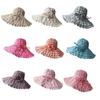 Sun Hat Women Wide Brim Summer Breathable Cap UV Protection Foldable Beach Hat