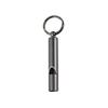 High Quality 304 Stainless Steel Emergency Whistle Safety Whistle Keychain For Team Sports Outdoor Hiking Camping Survival