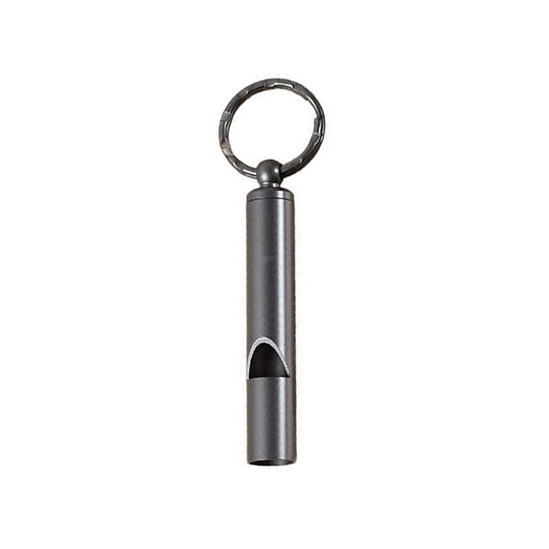 High Quality 304 Stainless Steel Emergency Whistle Safety Whistle Keychain For Team Sports Outdoor Hiking Camping Survival
