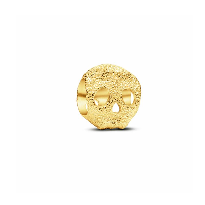 NEW Sparkling DIY Gold Serise Plating Flower Charm Clip Paw Heart Family Bead Fit European Silver Bracelet Jewelry Gift