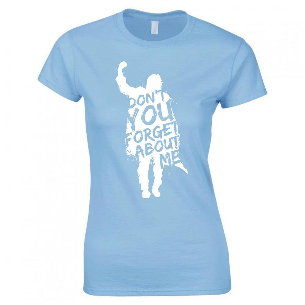 Inspired By The Breakfast Club Dont You Forget Ladies Skinny Fit Tshirt S