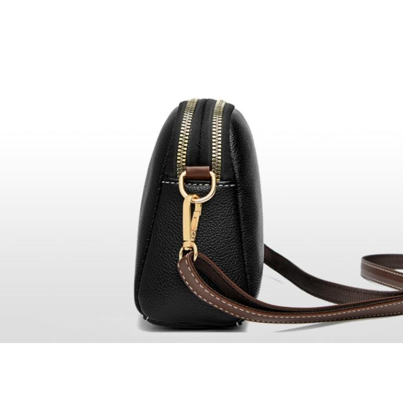 100% originální kůže kabelka přes rameno Dámská kabelka Designová taška s klopou z hovězí kůže Luxusní dámské kabelky Messenger Crossbody pro ženy