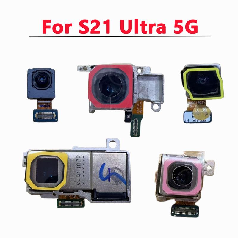 Hintere Vordere Kamera Für Samsung Galaxy S21 Ultra 5G G998B G998U Frontale Selfie Rückseite Rückseite Kamera Modul Ersatzteile