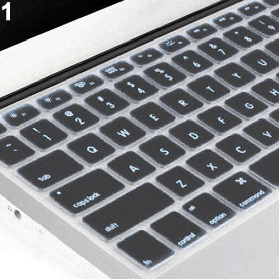 Silicone Keyboard Skin Protector Film Case Cover for Macbook Laptop Notebook