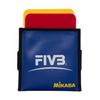 [Mikasa] Volleyball Warning Card (for Referees) VK Yellow/Red