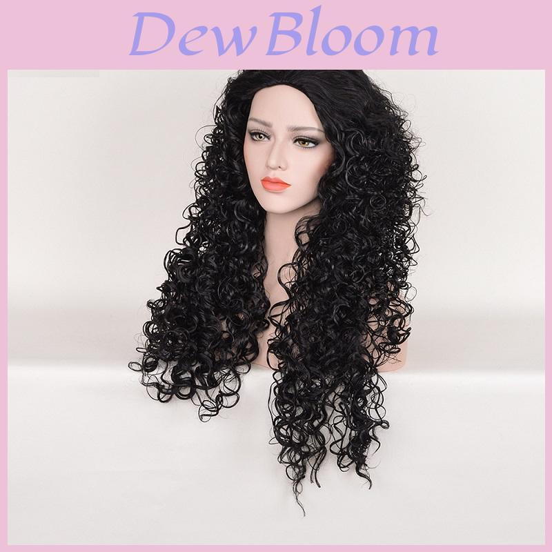 Stunning Moana Maui Cosplay Wig Featuring Luxurious Black Afro Kinky Curly Hair