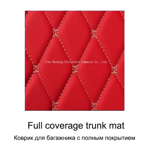 Full Coverage Car Trunk Mats for Dodge Challenger 2015-2020 JOURNEY 2009-2015 Caliber Interior Details Car Accessories