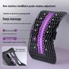 Cross-border Lumbar Support: Waist & Spine Corrector with Back Massage & Traction Fitness Equipment.