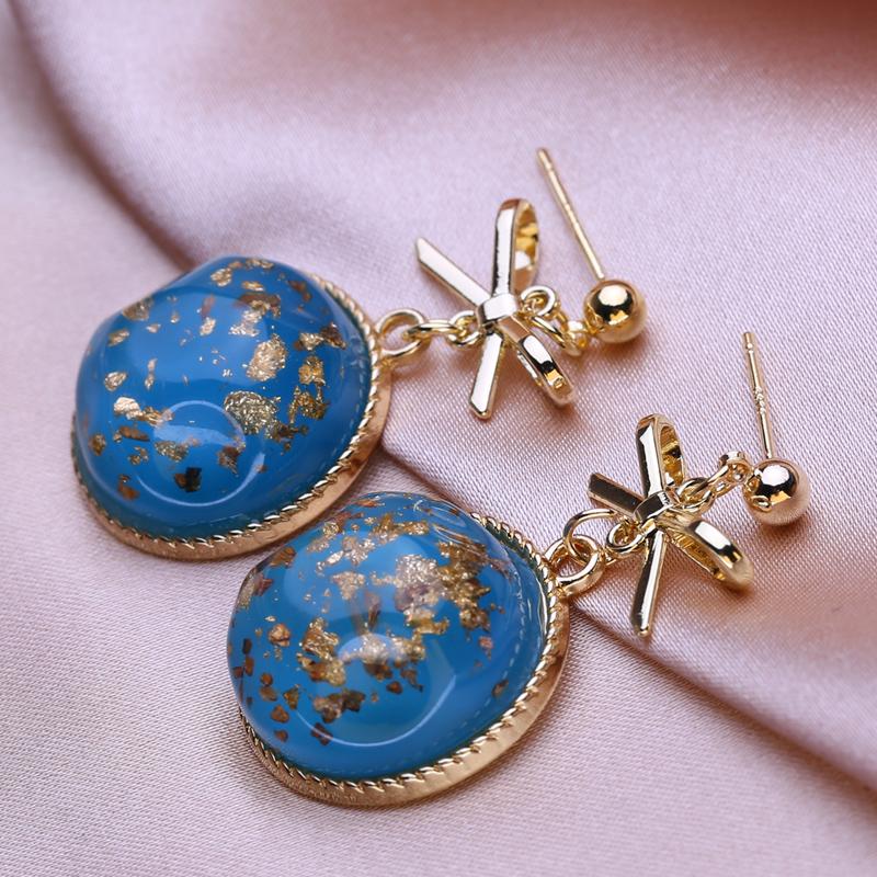 KNIKOO Big Earrings For Women Fashion Pearl Earrings Jewerly For Wedding Bride Party Earrings Gifts