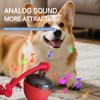 [interactive|intelligent] 1 Interactive Intelligent Dog Ball | Bite Resistant, Tail Rope with Light | Barking, Indoor Pet Game for Small/medium Dogs