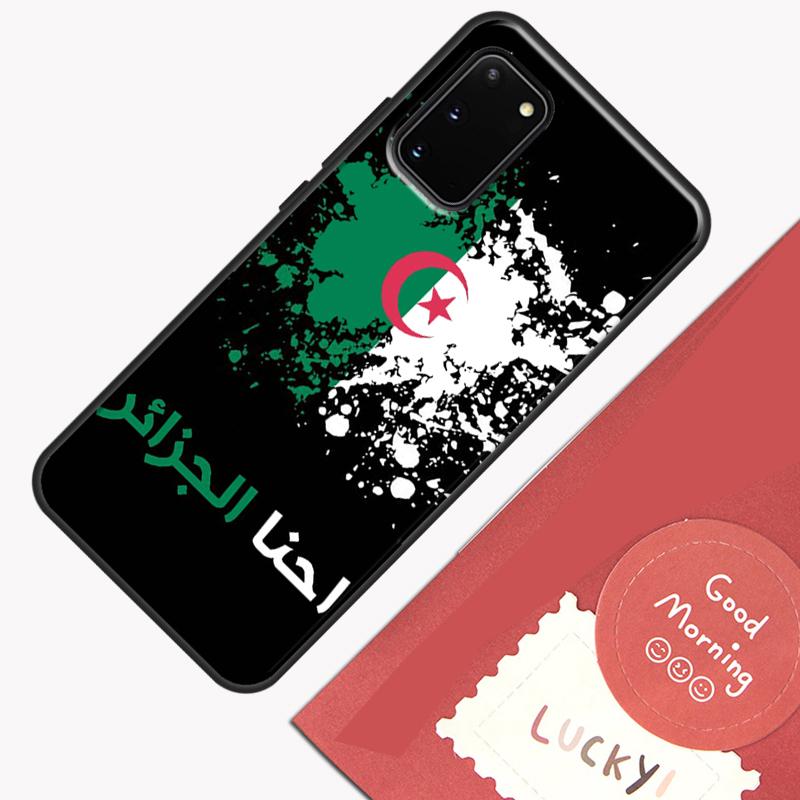 Flag Of Algeria Phone Case For Samsung Galaxy S26 S25 S24 S20 S21 S22 S23 Ultra S10 Plus S25 FE Cover Shell