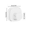 Stainless Steel Suction Cup Hooks Wall Mount Hanging Towel Rack Strong Suction Cup Holder  Mirrors