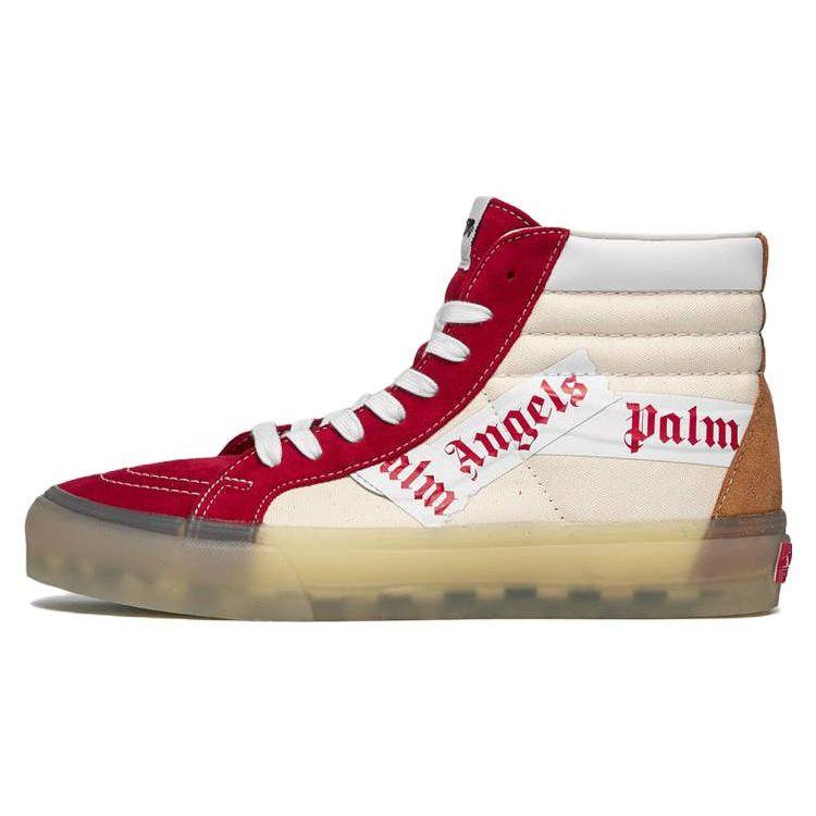 

Кроссовки Palm Angels x Vans Sk8-Hi VLT LX Chili Pepper Unisex, цвет Red Chipmunk, VN0A3MV777W 39