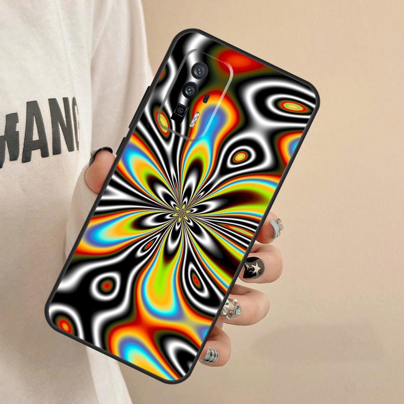 Optical Illusion Print Case For Xiaomi 15 14 17 Ultra 13T 14T 15T Pro POCO F8 F5 F6 F7 X3 X5 X6 X7 X8 Pro Max Cover