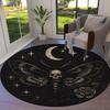 1pc Multi Surface Chair Mats "Mystical Moth with Skull" Perfect for Decorating Office Chairs, Living Rooms, Or Bedrooms.dt080
