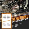 Motorcycle Rear Axle Nut Covers Cap Fit for Harley Softail Slim FLS Deluxe FLSTN FXSTB 2008-2017 Chrome