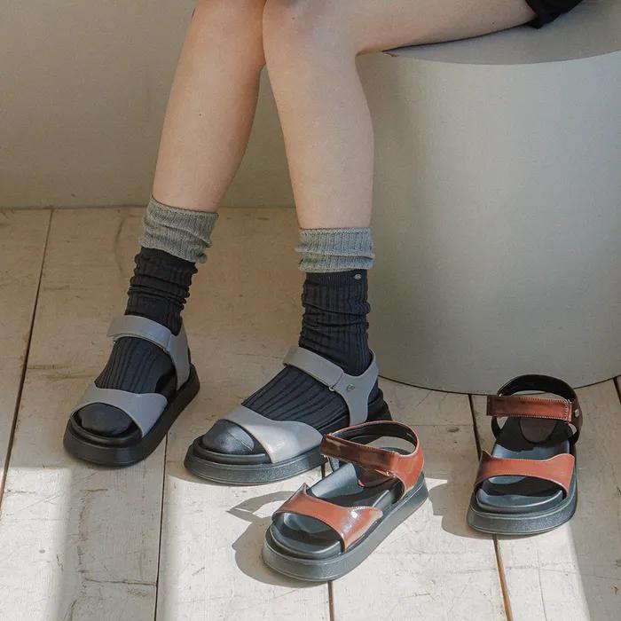 Basic Rib Socks [n994]_4color