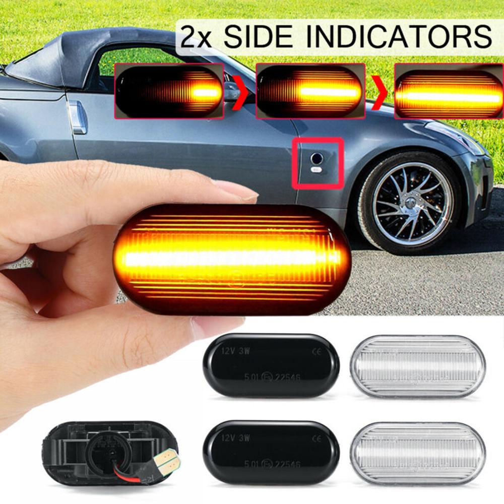NISSAN NOTE 2006-2009 2X NEW SIDE INDICATOR REPEATER PAIR LEFT RIGHT
