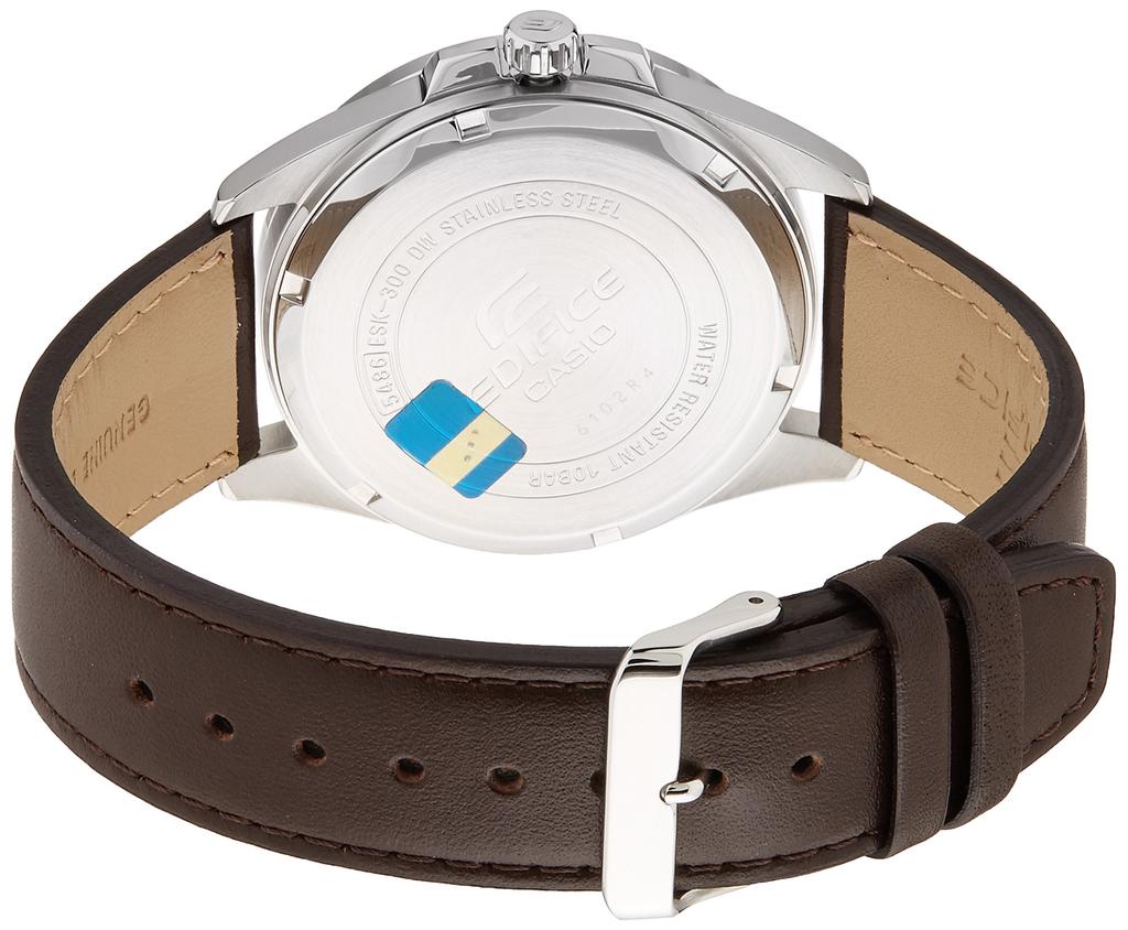 Casio White Analog Casual Quartz Casio Edifice Ships Internationally Men's Watch, ESK-300L-7A,