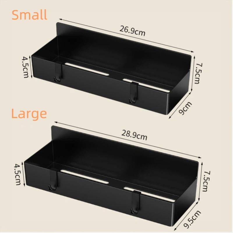 Leicht zu reinigendes magnetisches Kühlschrank-Seiten-Aufbewahrungsregal, lebensmittelechtes ABS, wandmontierter Gewürzorganizer für die Küchenwürze