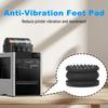 4PCS Anti Vibration Feet Fit for Bambu Lab H2D 3D Printer Bottom Shock Absorbing Rubber Pads with Screws Washers
