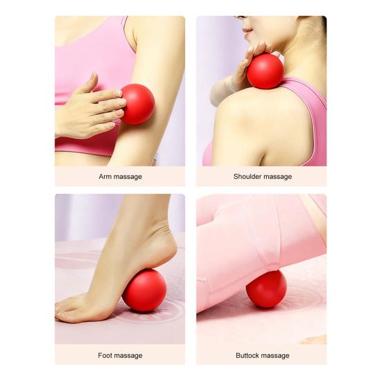 Massageball zur Tiefengewebsmassage, Muskelentspannung, myofaszialen Release-Ball, Triggerpunkt-Therapie, Physiotherapie, Bein-, Arm-, Taillen-, Rücken-, Fuß- und Ganzkörpermassagegerät