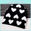 Knit Hat For Women With Heart Shape Design Autumn Winter Fashion Cozy Accessory