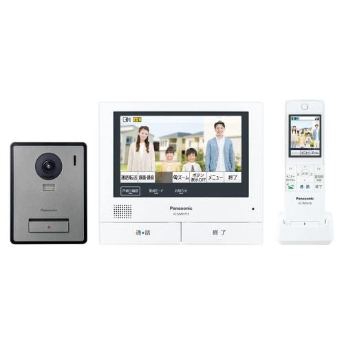 Panasonic TV Door Phone with Wireless Monitor Handset, Monitor Base Unit, Approximately 7 Inch Wide Touch Panel Color LCD, Entrance Handset, Exposed T