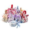Portable Drawstring Candy Storage Bags Retro Flower Handheld Candy Bags Wedding Gifts Packing Bags