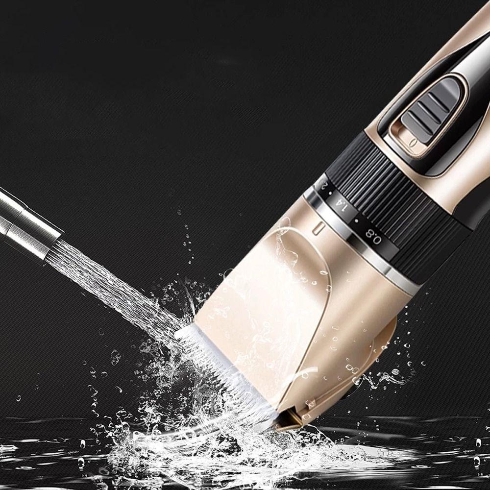 Long Battery Life Electric Hair Clipper USB Fast Charge USB Rechargeable Shaver  Beard Trimming