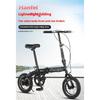12 Small Bike cycling City Mini Folding Bicycle For Male And Female Students Portable Ultra Light Transmission Disc Brakes