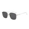 New fashion double beam personalized sunglasses men and women travel street shooting versatile box sunglasses