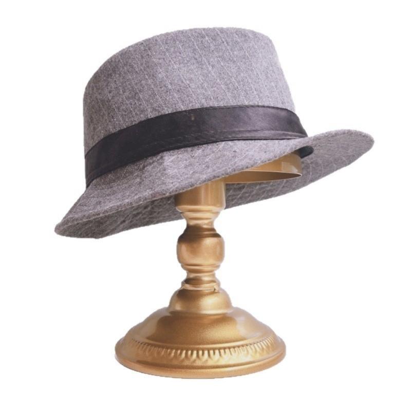 Supporto Metallico per Parrucche Stand Espositore per Cappelli Con Base Antiscivolo Design Ventilato Per Parrucche Cappelli Esposizione Accessori
