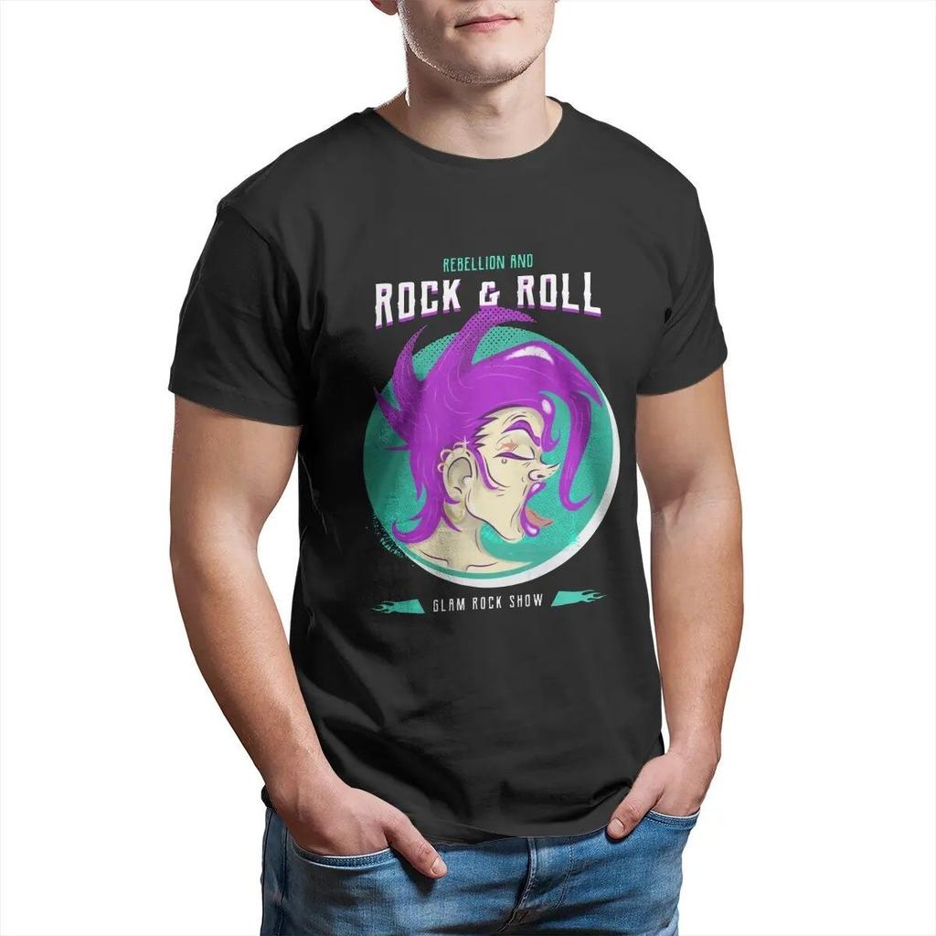 Rebellion and Rock & Roll Glam Rock Show T-Shirt
