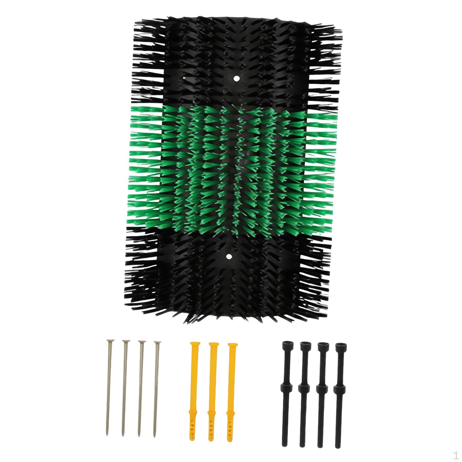 

Щетка для чесания скота Чесалка для крупного рогатого скота Легкая Универсальная Массаж спины и всего тела