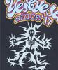 Y.E.S Lightning Bear Hoodie Charcoal