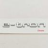 Nové 3D ABS Chromové Auto Písmena Logo e-tron Kufr Znak Odznak Samolepka Pro Audi 30 40 50 55 e-tron Q4 Q6 Q8 Quattro Příslušenství
