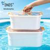 BNBS Portable Waterproof Beach Storage Box: Clear, Handheld Organizer for Outdoor Swimming Supplies